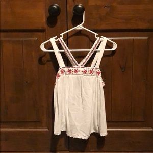 Francesca’s White tank top